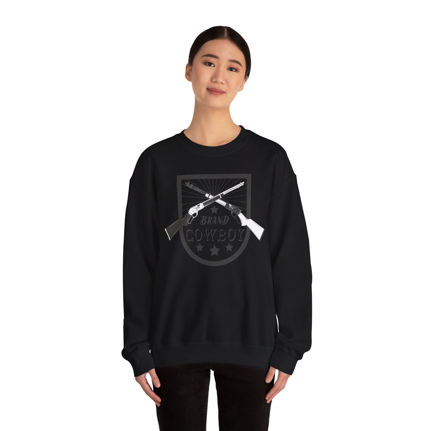 Crewneck Sweatshirt - Brand Cowboy