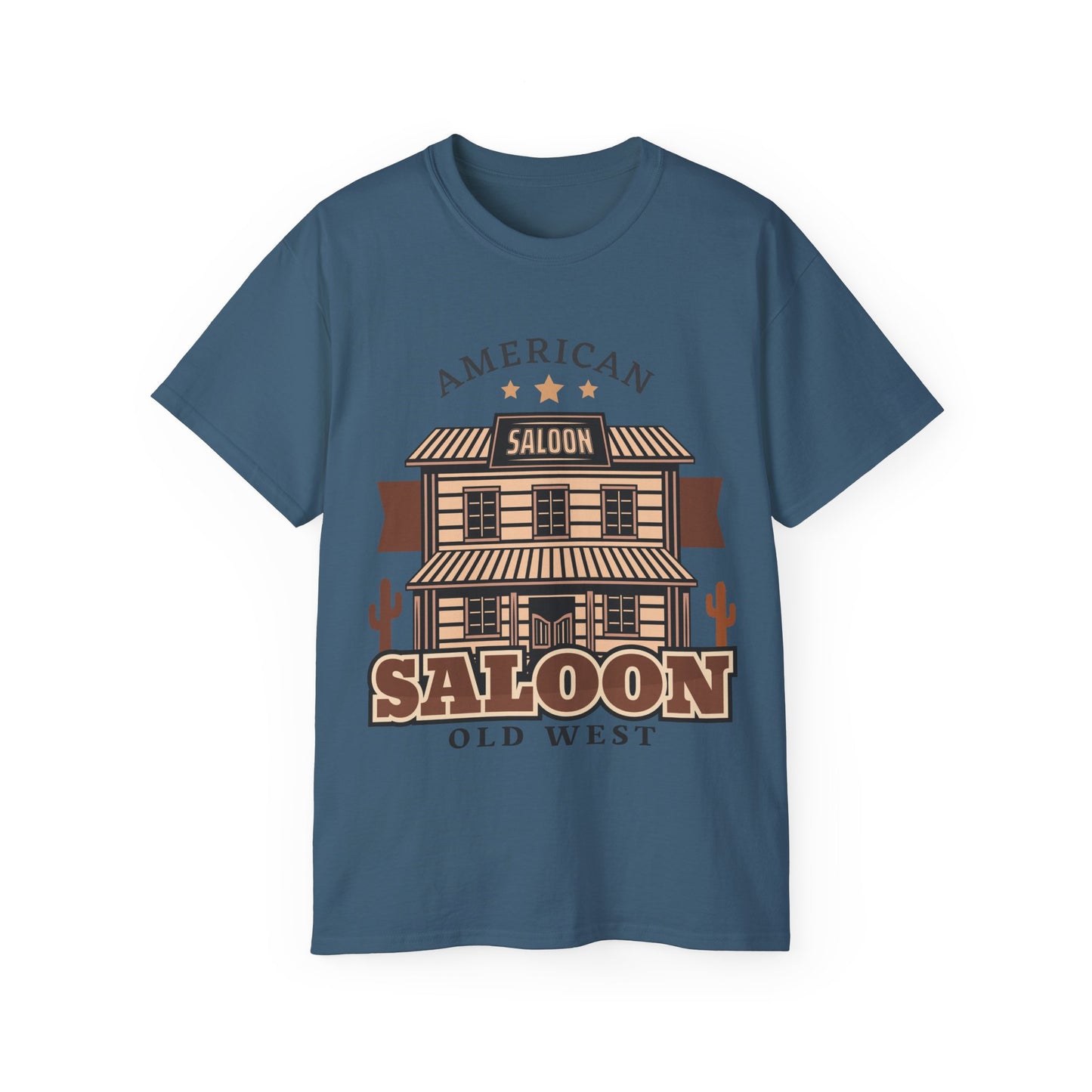 Unisex Ultra Cotton Tee - American Cowboy - Saloon - Wild West