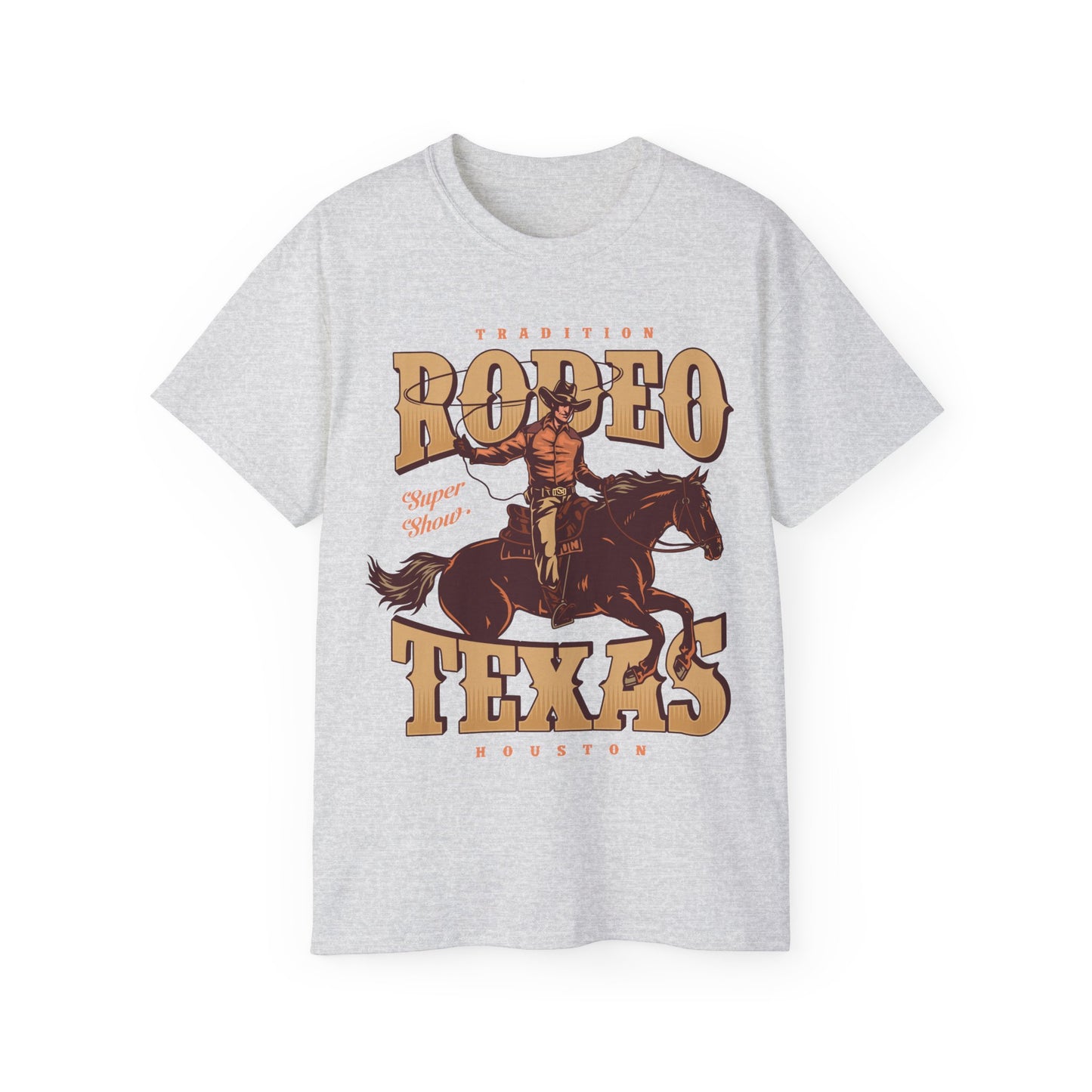 Unisex Ultra Cotton Tee - Tradition Rodeo Super Show - Houston, Texas