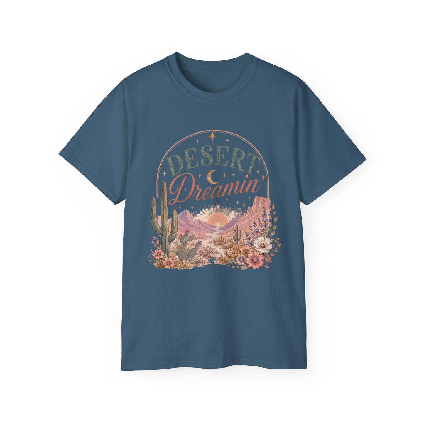 T-Shirt - Desert dreamin' in pastel hues