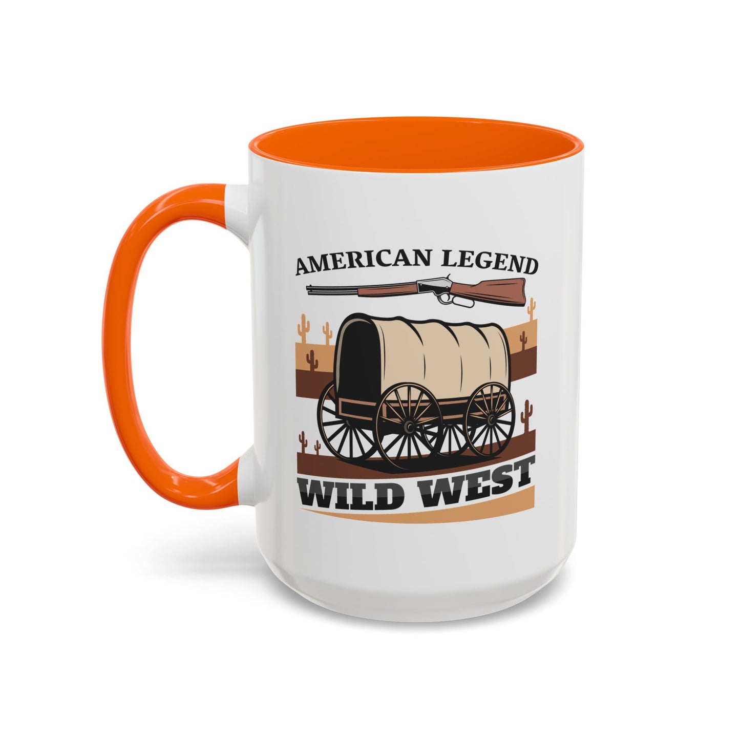 Accent Coffee Mug (11, 15oz) - American Legend - Wild West