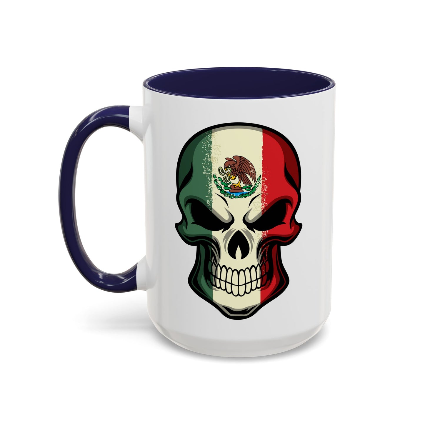 Accent Coffee Mug (11, 15oz) - Mexican Skull