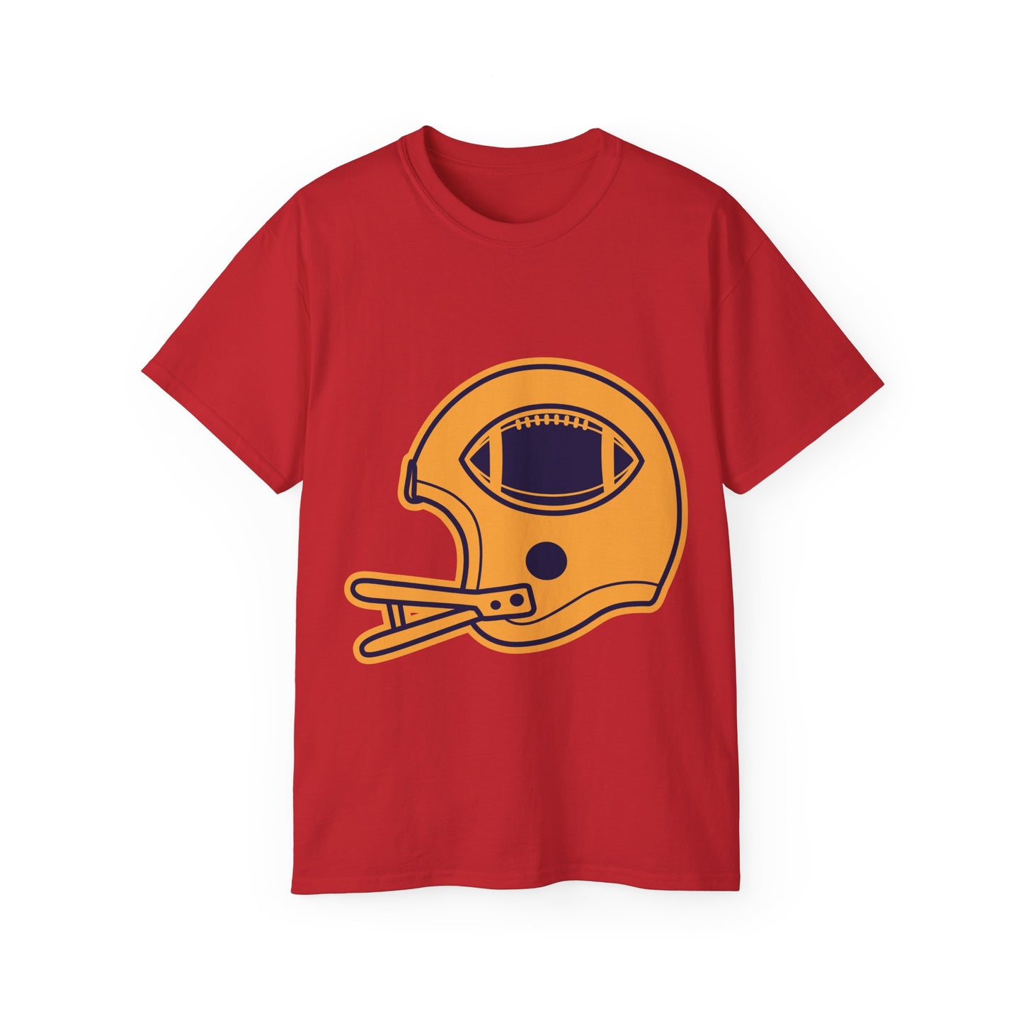 Unisex Ultra Cotton Tee - Football Helmet