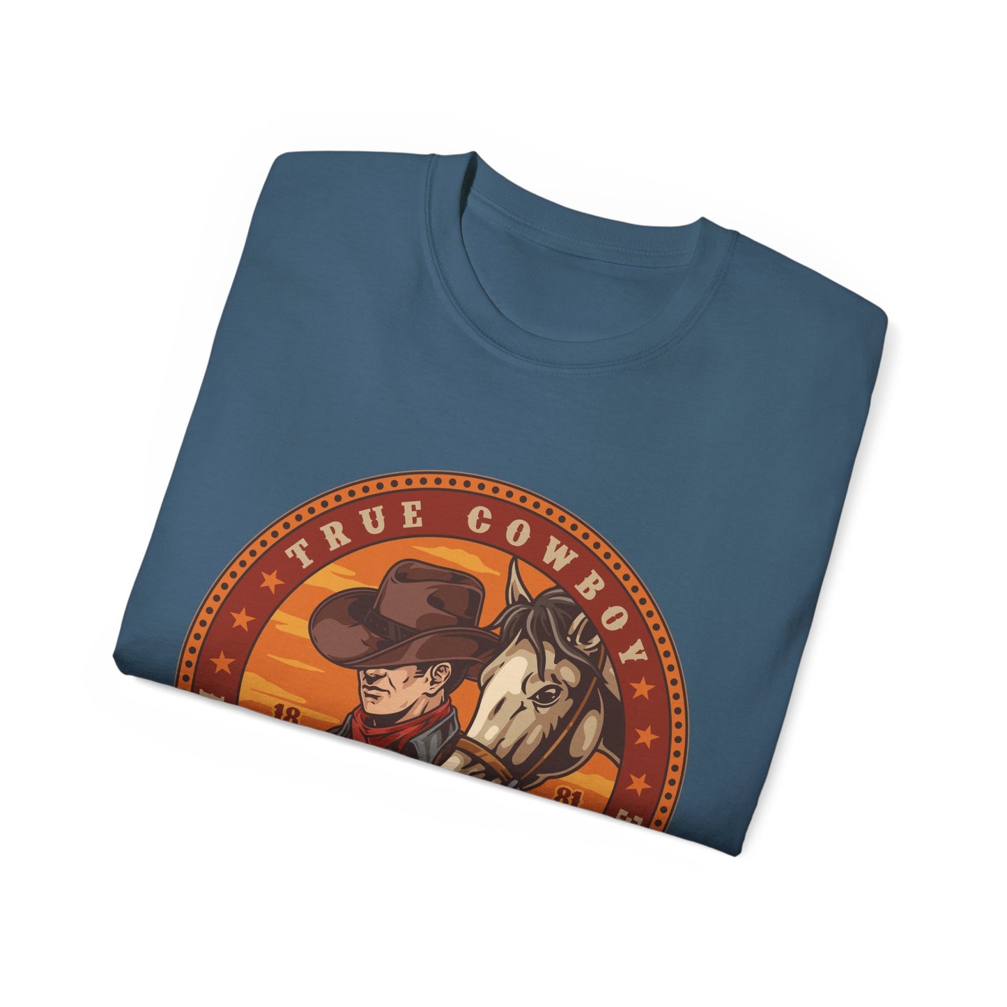 Unisex Ultra Cotton Tee - True Cowboy - American Heritage