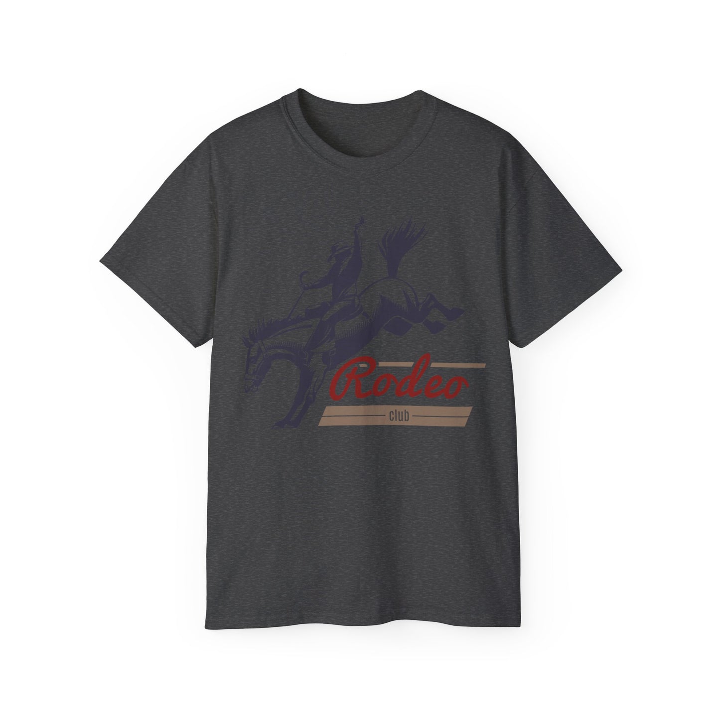 Unisex Ultra Cotton Tee - Western Cowboy - Rodeo Club