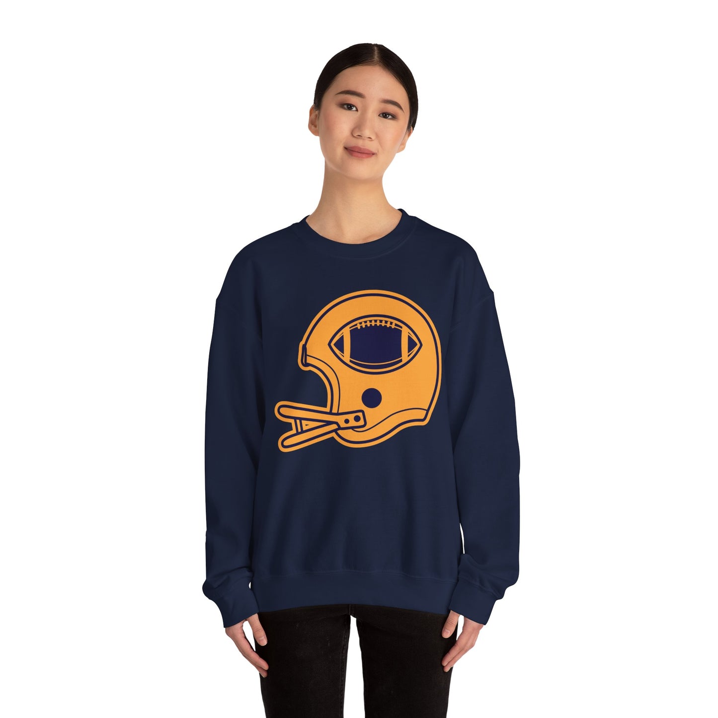 Crewneck Sweatshirt - Football Helmet