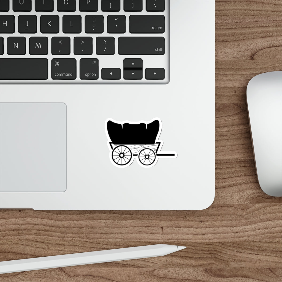 Die-cut stickers - Covered Wagon X 300