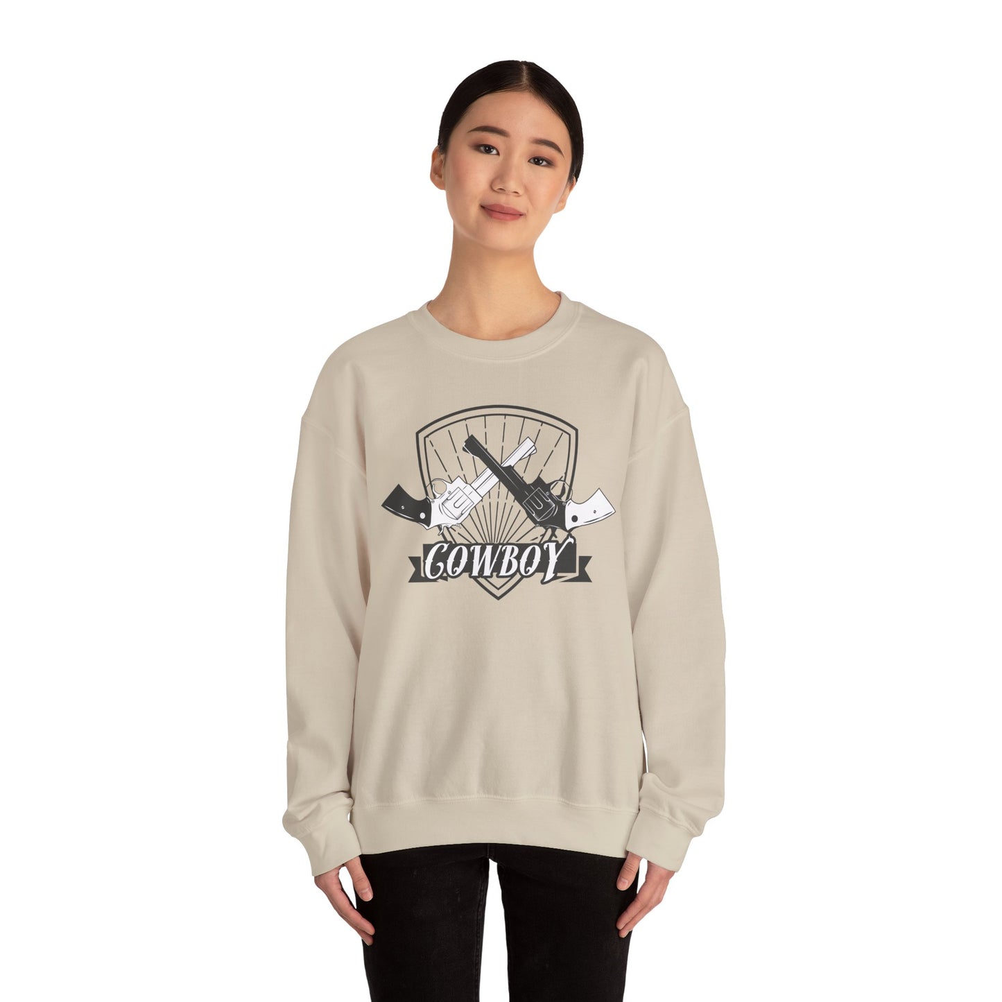 Crewneck Sweatshirt - Cowboy Rifles