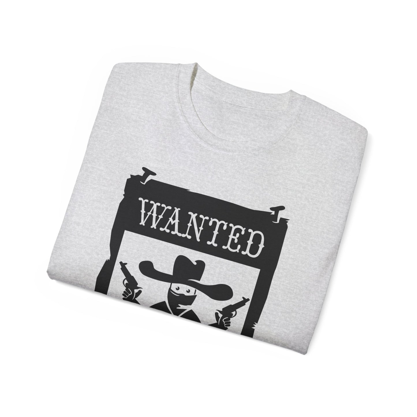 Unisex Ultra Cotton Tee - Wanted Poster X 300