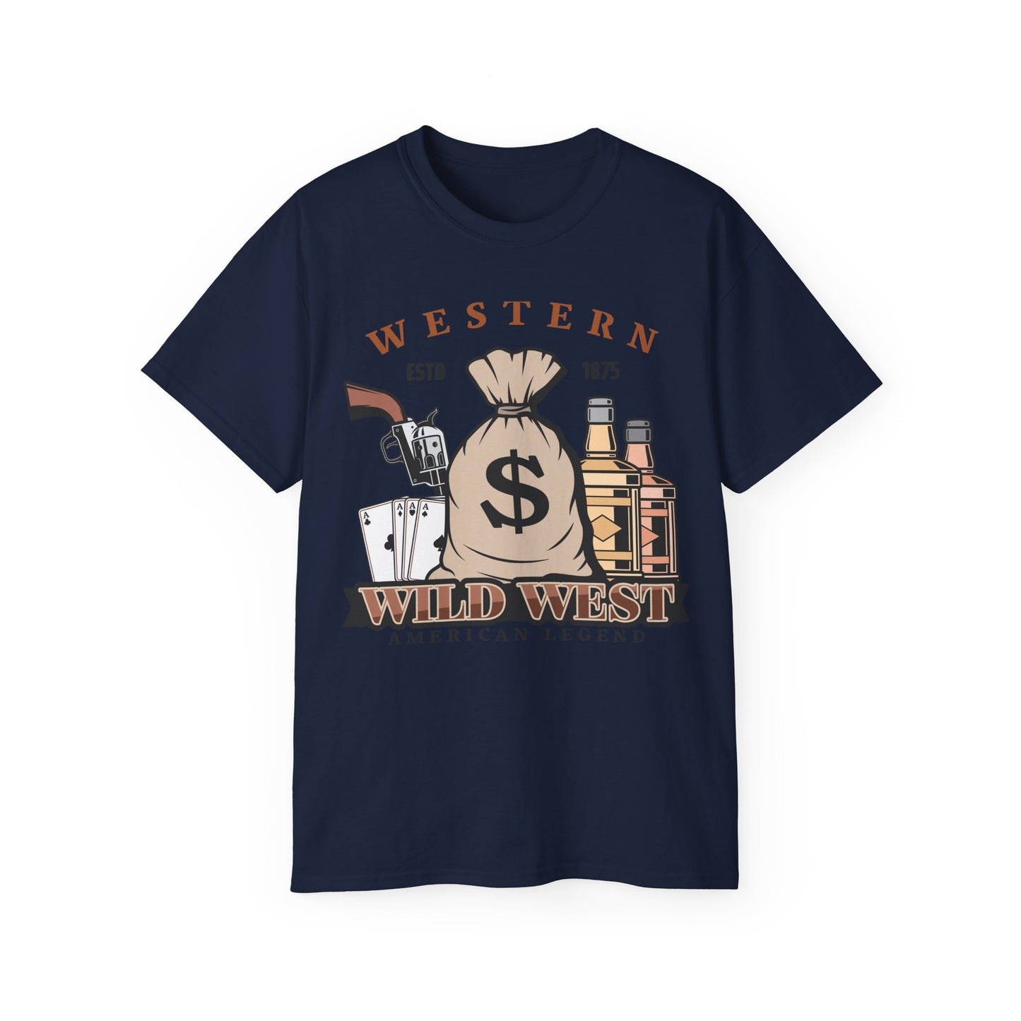 Unisex Ultra Cotton Tee - Western - Wild West - American Legend