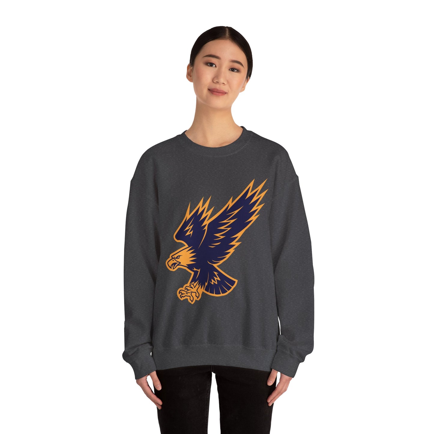Crewneck Sweatshirt - Attacking Eagle