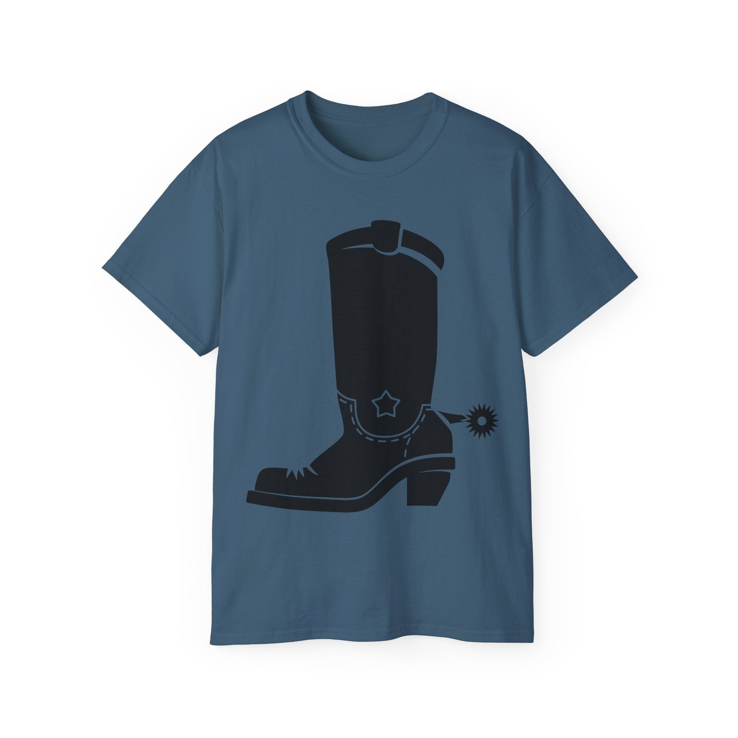 Unisex Ultra Cotton Tee - Western Boot with Spur X 300