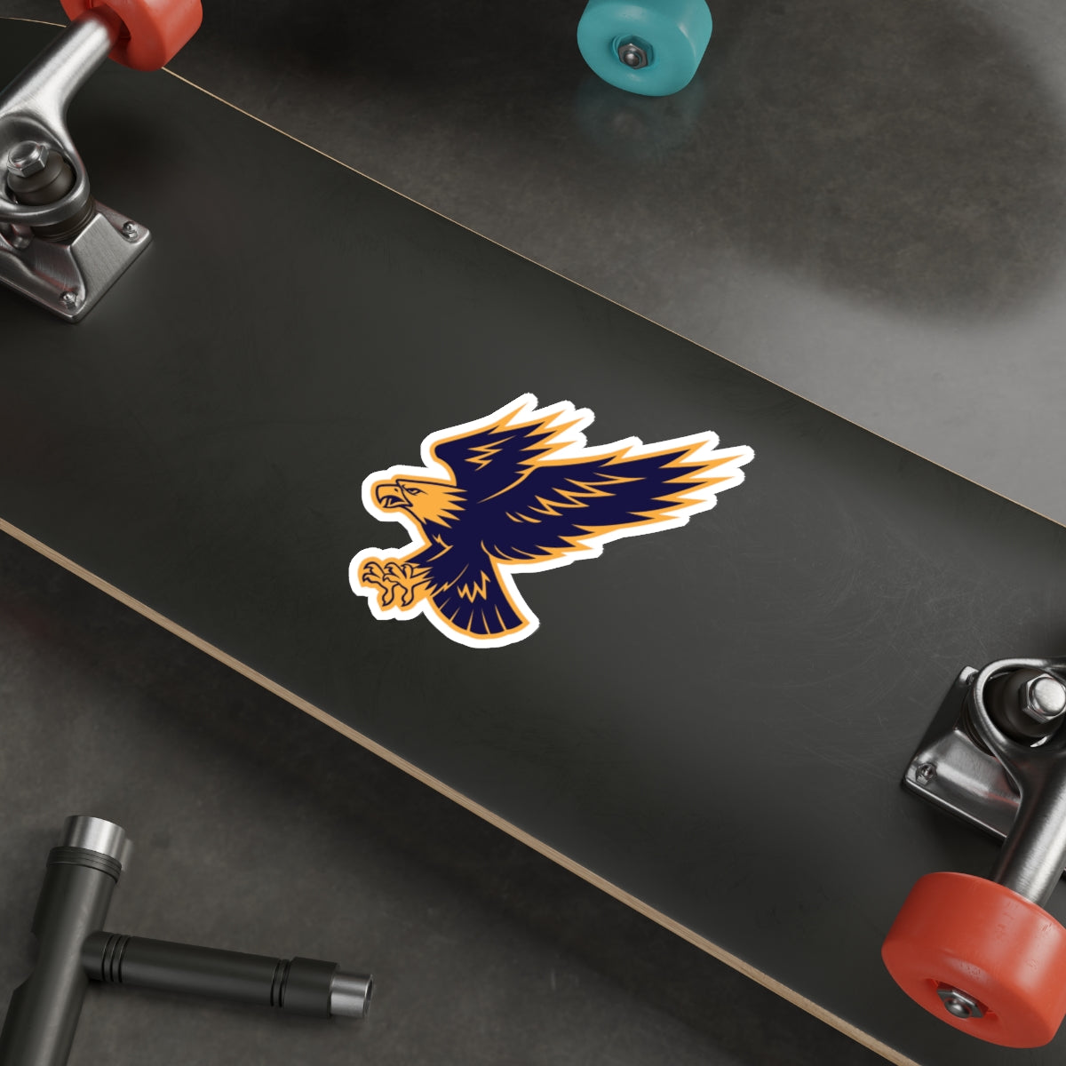 Die-cut stickers - Attacking Eagle