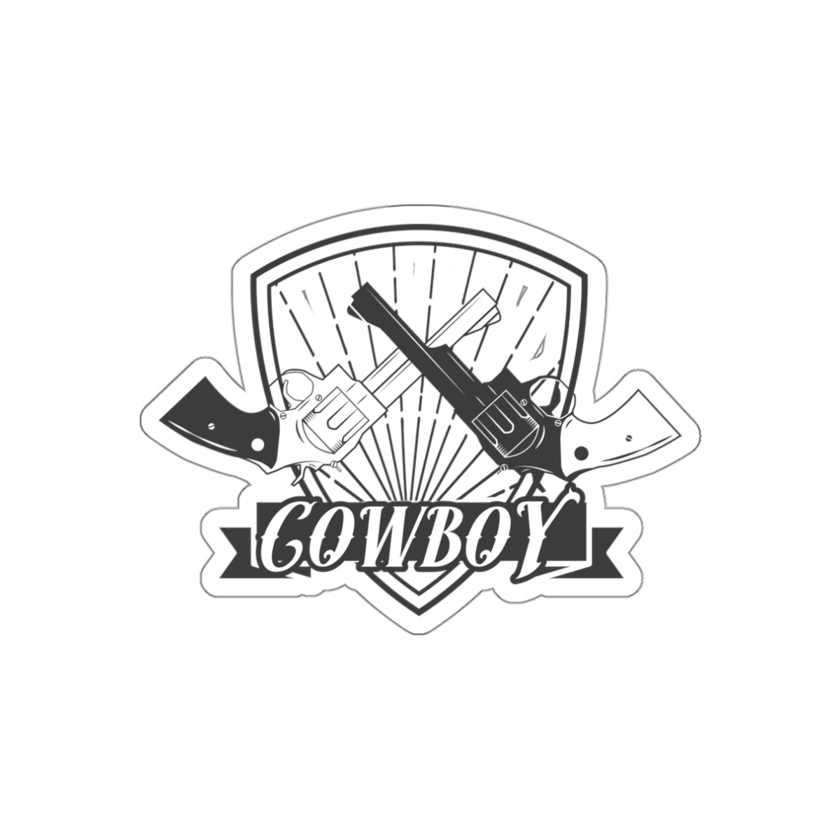 Die-cut stickers - Cowboy Rifles