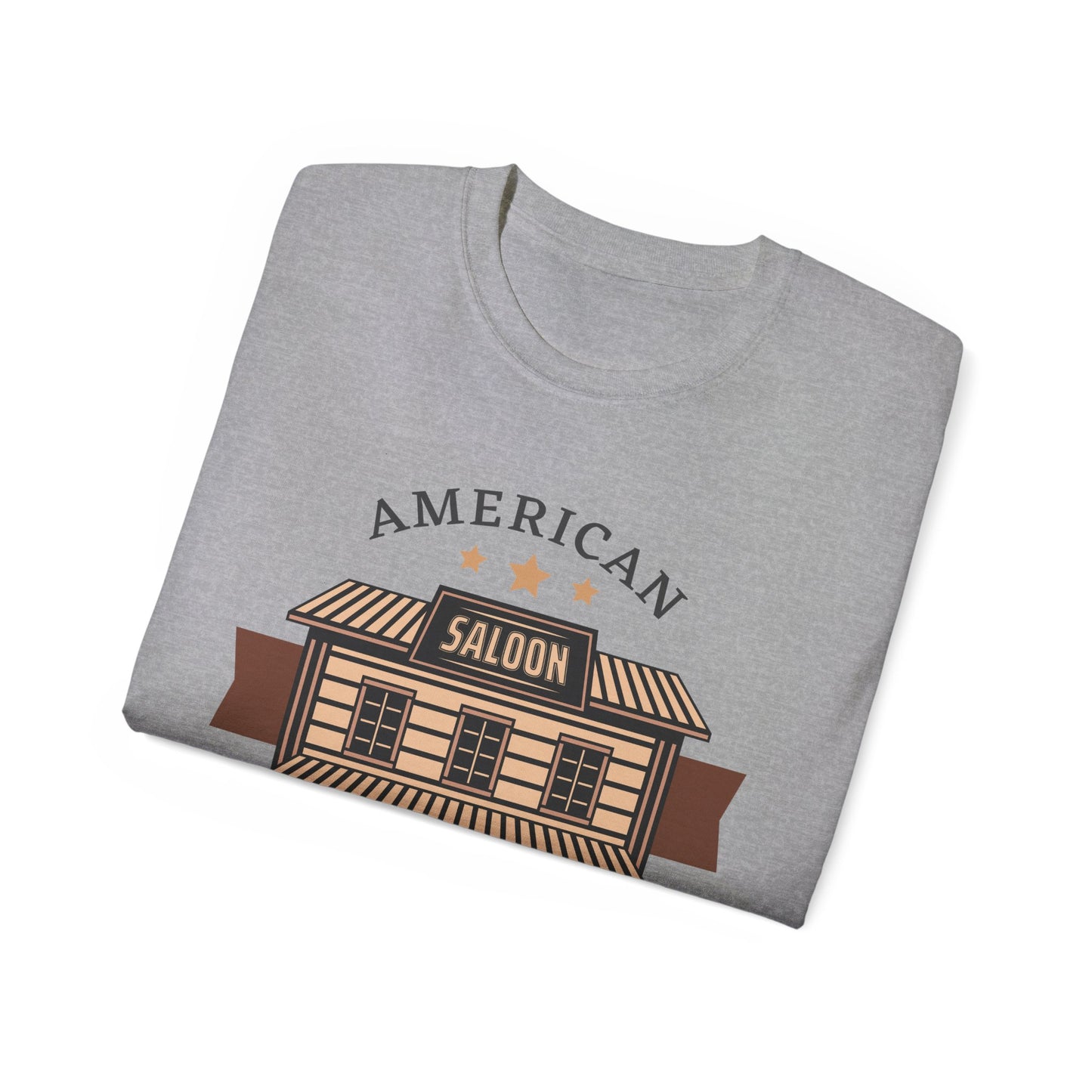 Unisex Ultra Cotton Tee - American Cowboy - Saloon - Wild West