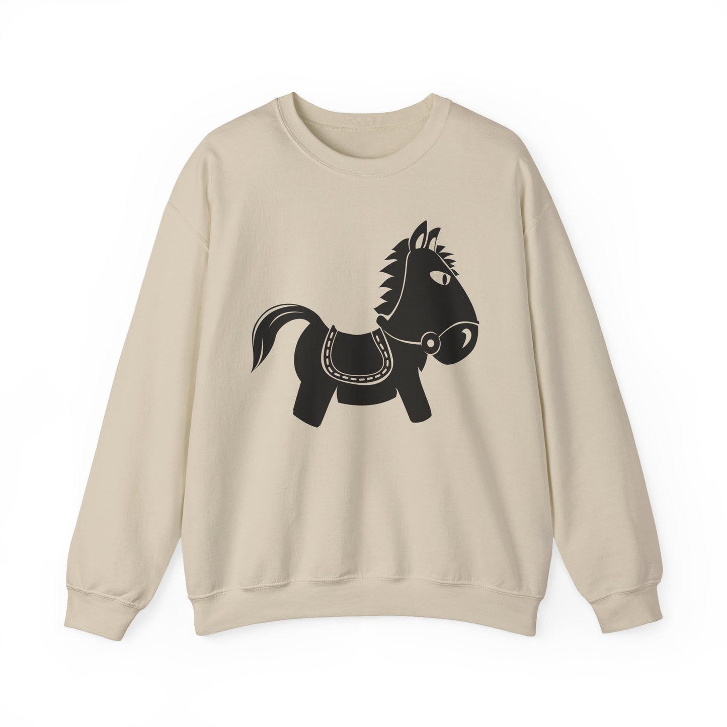 Crewneck Sweatshirt - Kids Rocking Horse X 300