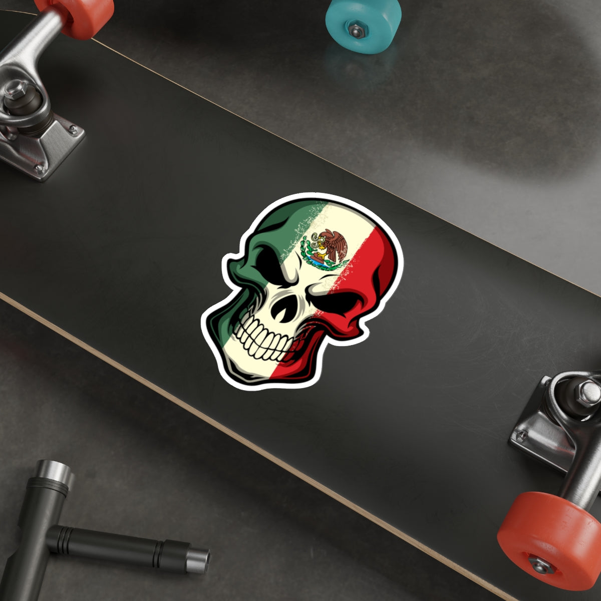 Die-cut stickers - Mexican Skull