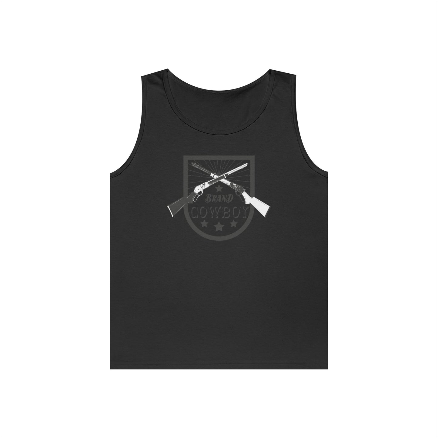 Unisex Heavy Cotton Tank Top - Brand Cowboy