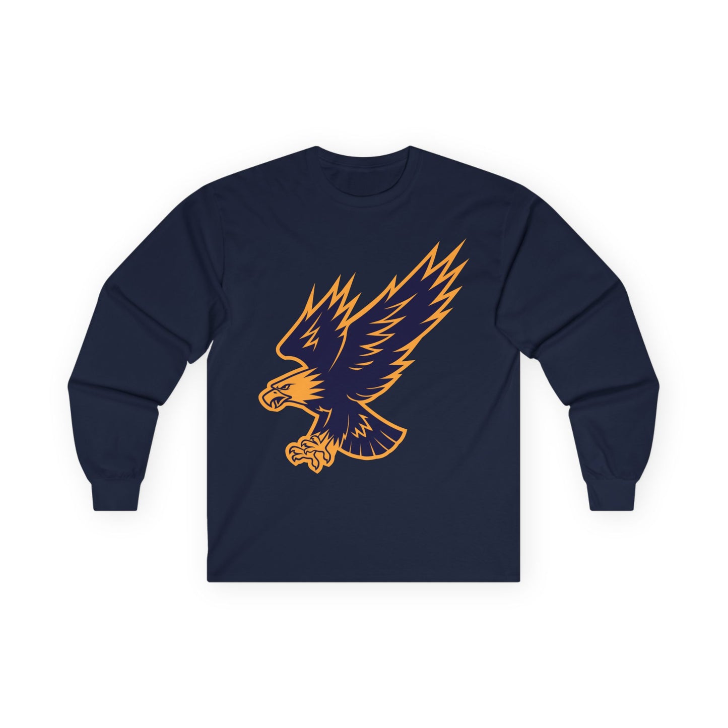 Unisex Ultra Cotton Long Sleeve Tee - Attacking Eagle