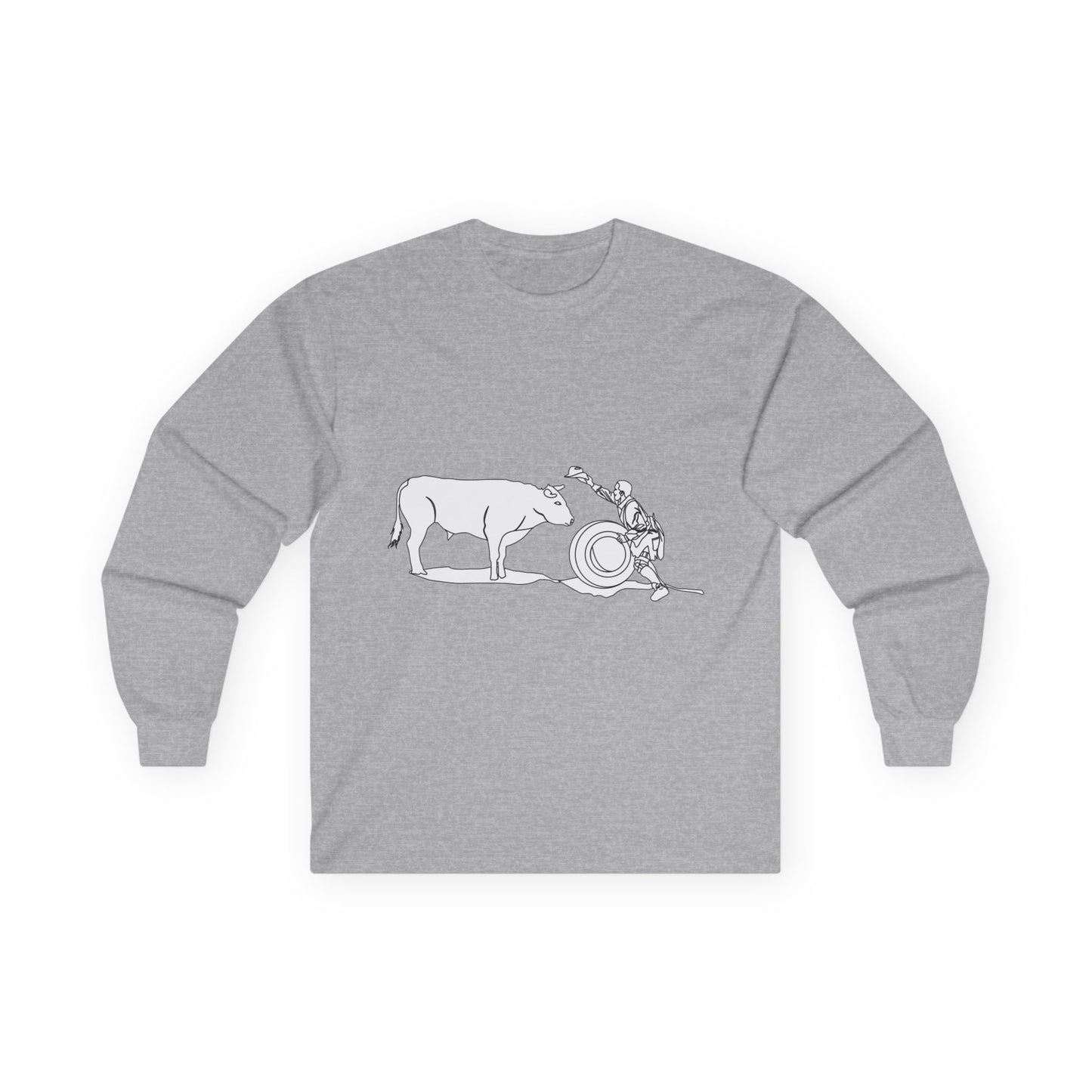 Unisex Ultra Cotton Long Sleeve Tee - Clown and Bull - LA