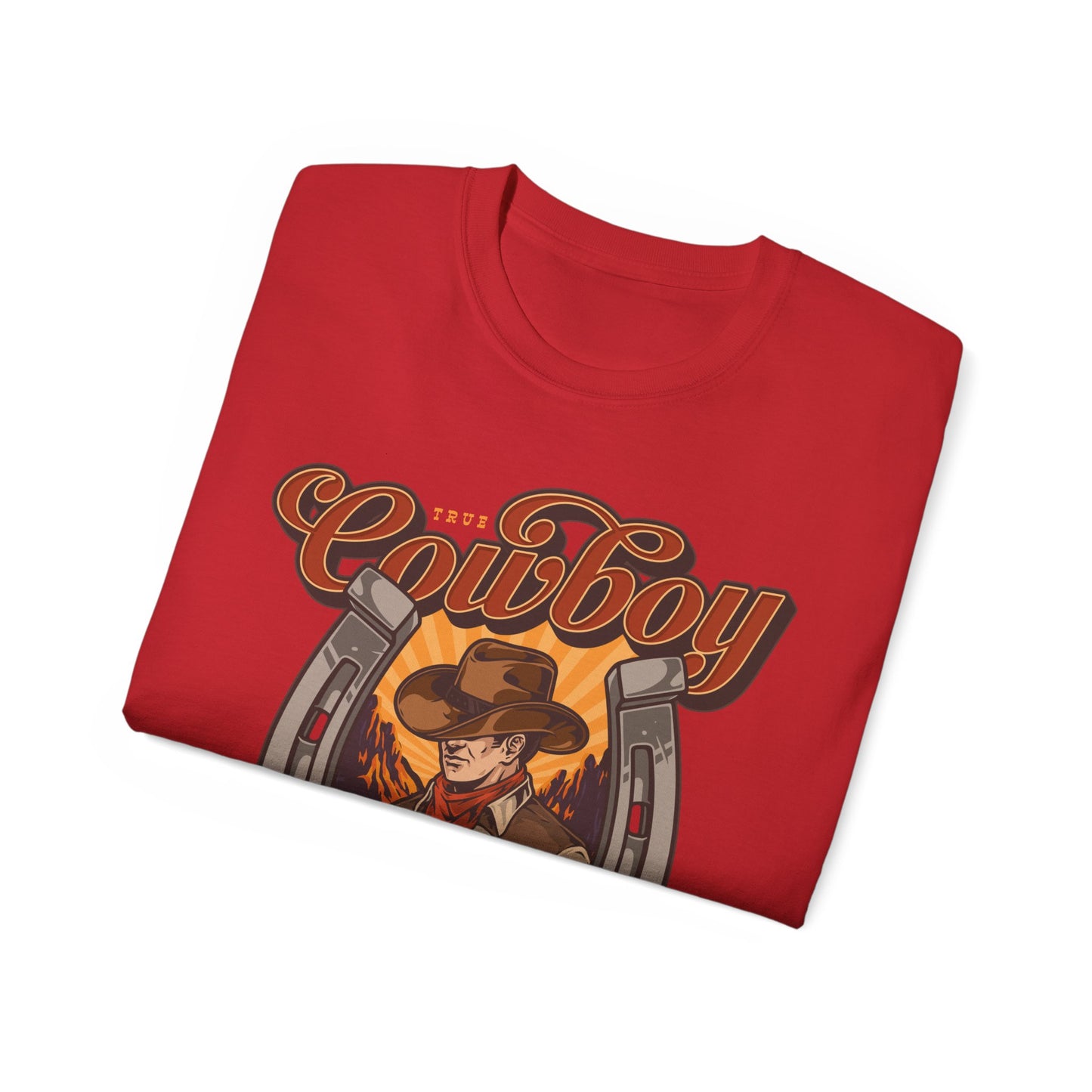 Unisex Ultra Cotton Tee - True Cowboy - Real Wild West