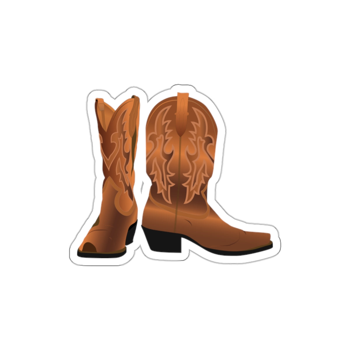 Die-cut stickers - Rodeo - Cowboy Boots