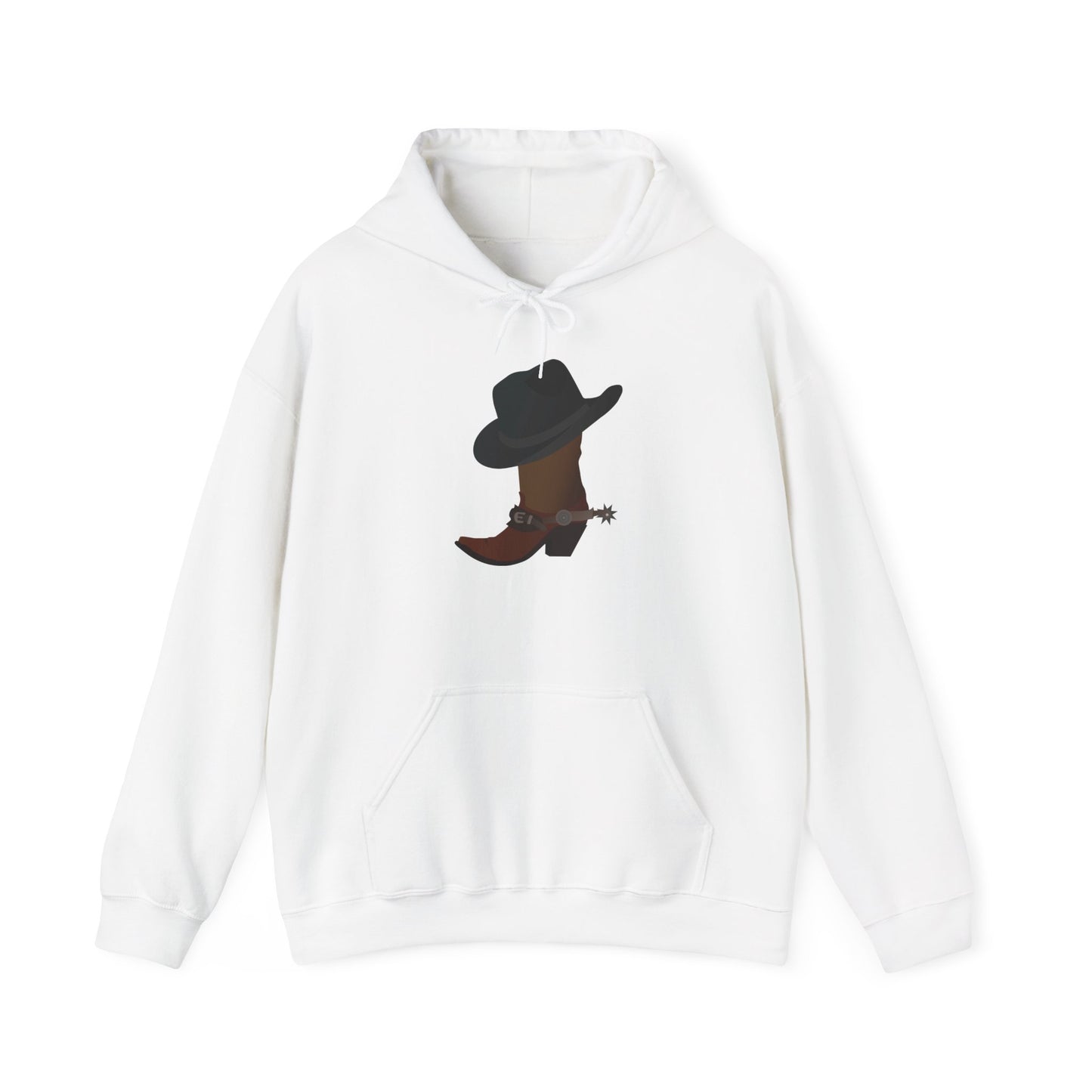 Unisex Hoodie - Rodeo - Boots and Hat and Spurs