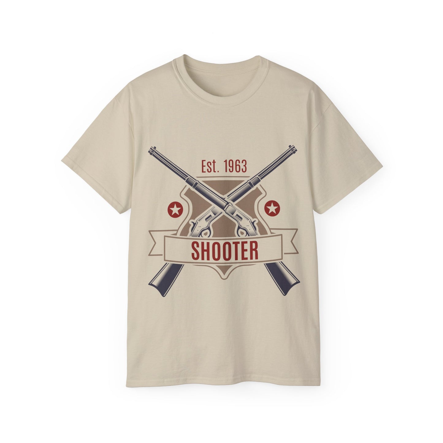 Unisex Ultra Cotton Tee - Shooter - Revolver