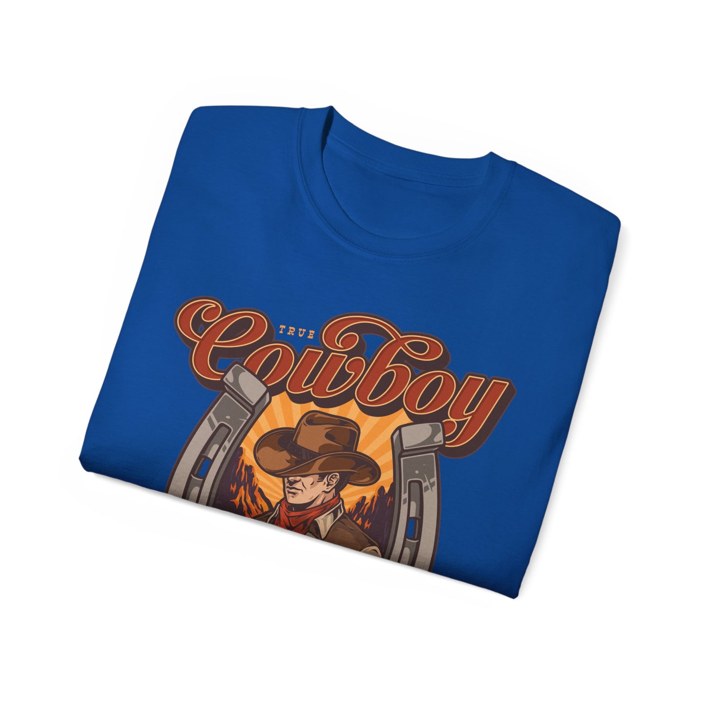 Unisex Ultra Cotton Tee - True Cowboy - Real Wild West