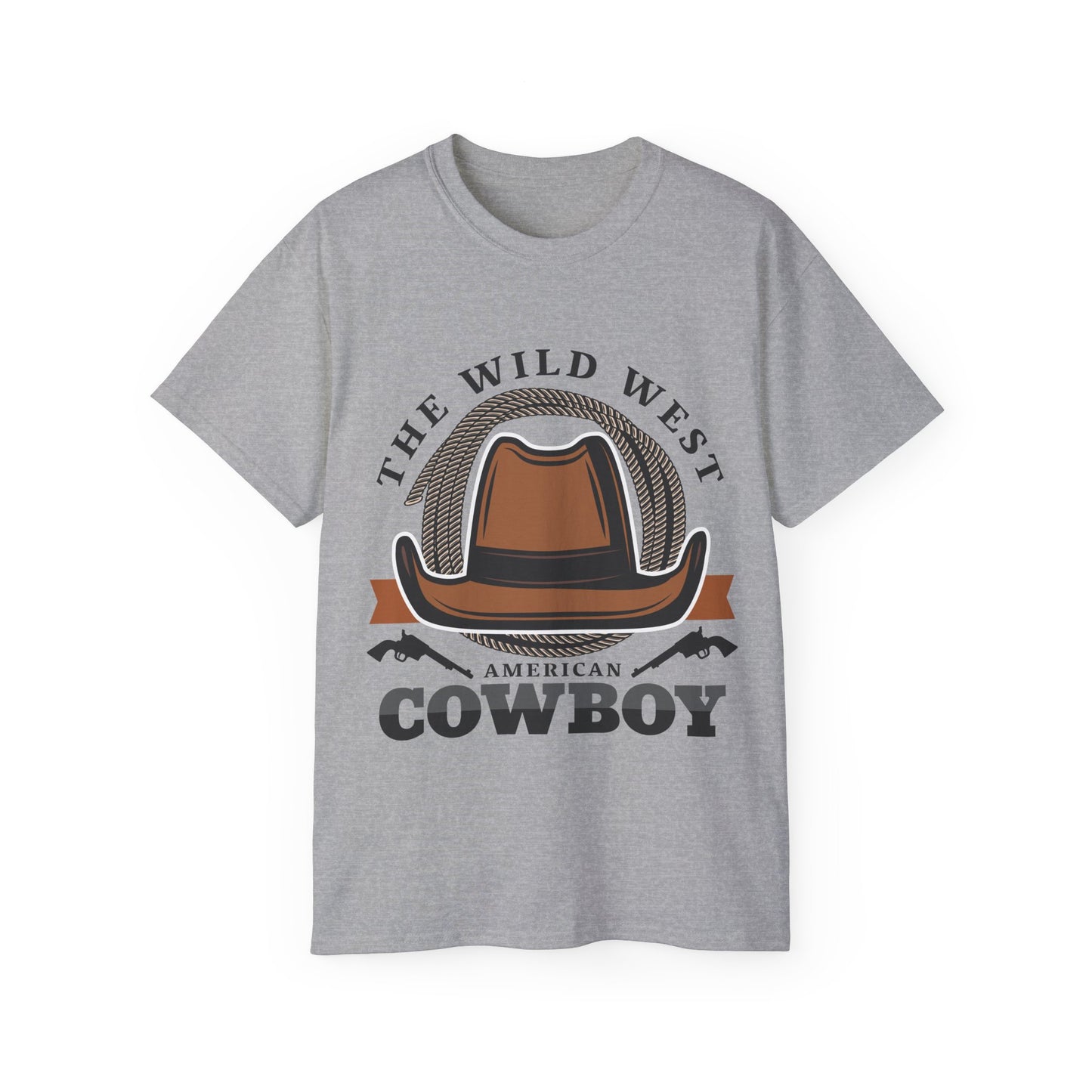 Unisex Ultra Cotton Tee - The Wild West - American Cowboy