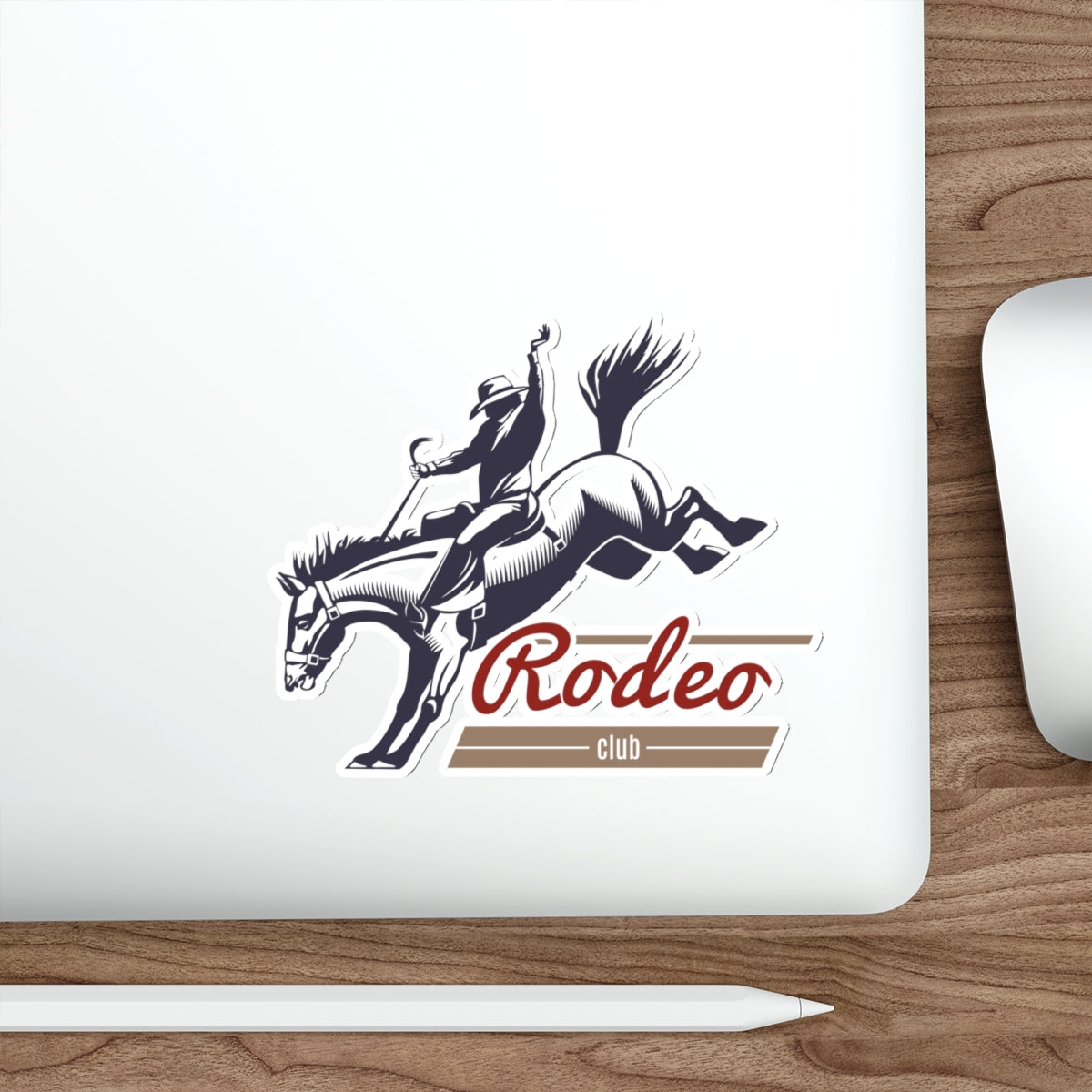 Die-cut stickers - Western Cowboy - Rodeo Club