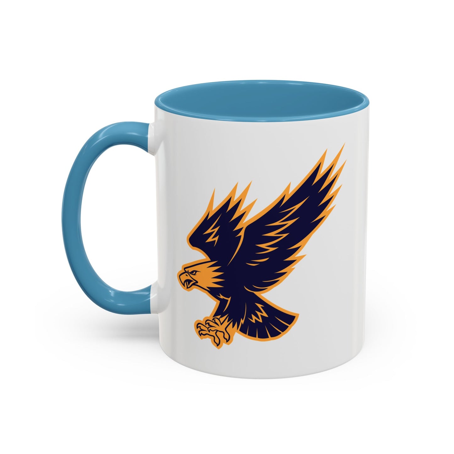 Accent Coffee Mug (11, 15oz) - Attacking Eagle