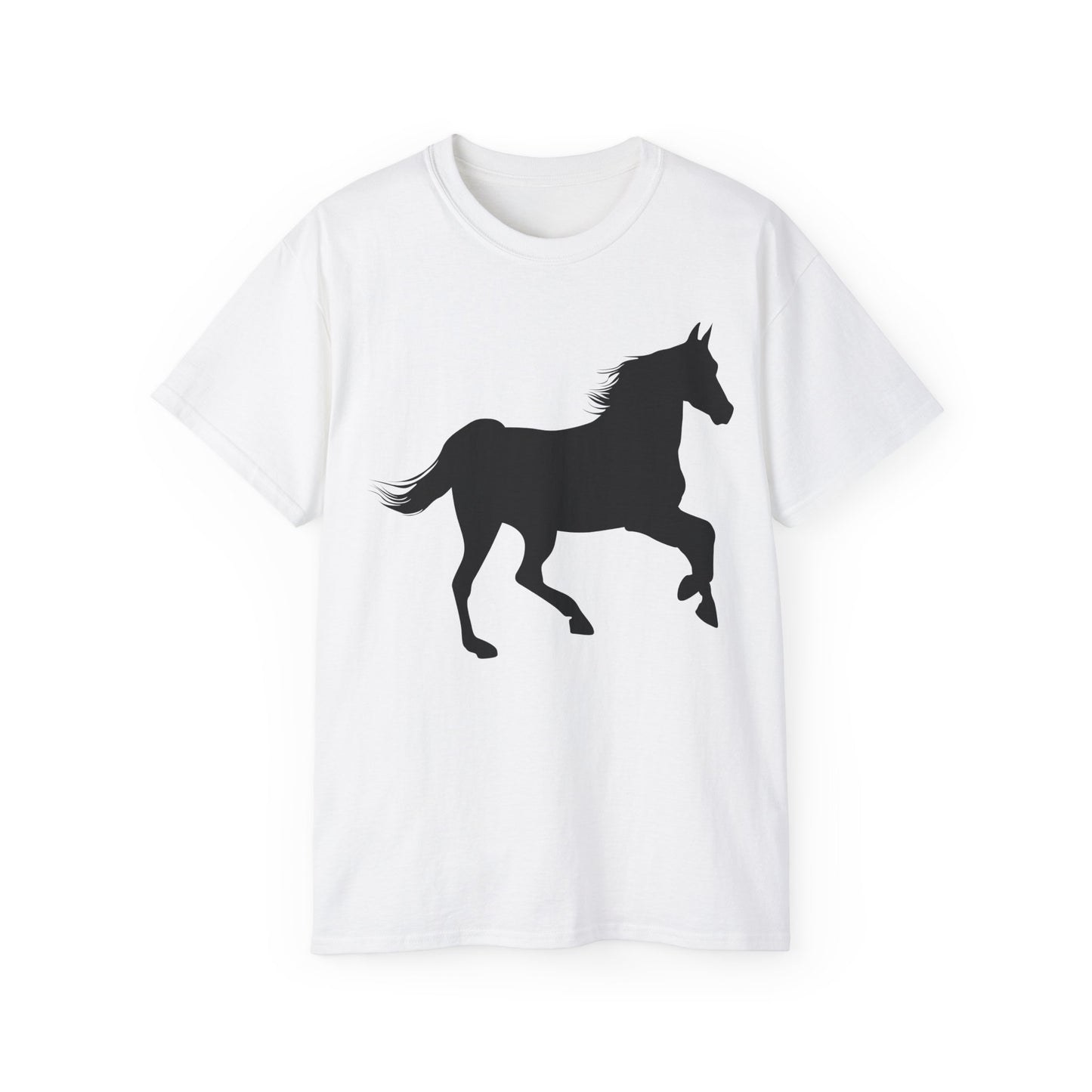 Unisex Ultra Cotton Tee - Wild Horse - Prancing X 300