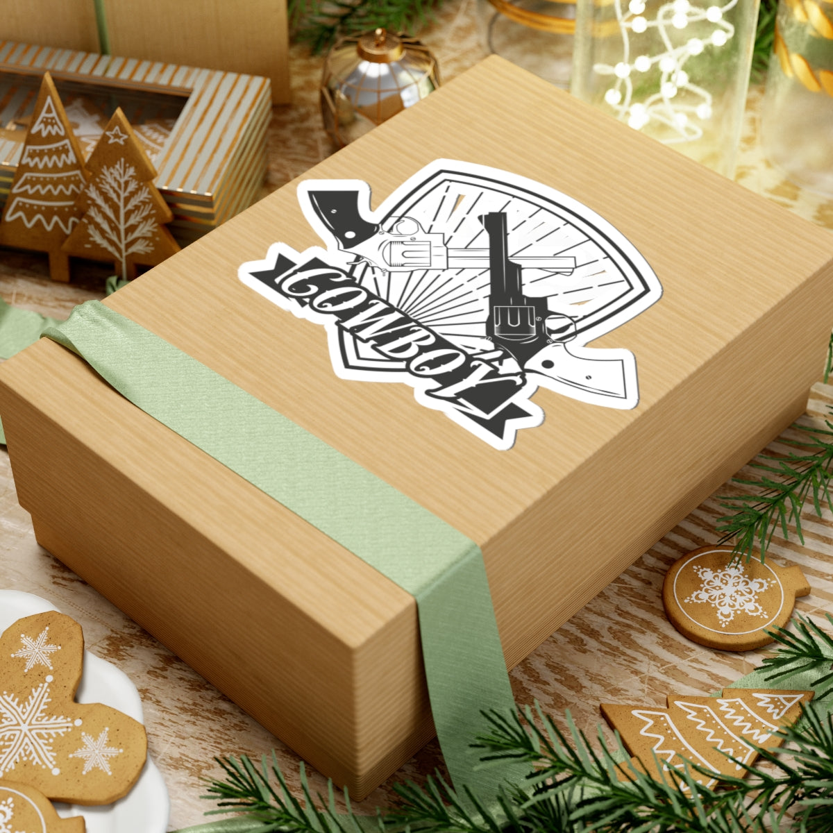 Kiss-Cut Stickers - Cowboy Rifles