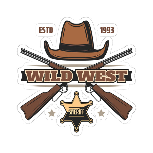 Kiss-Cut Stickers - Wild West - Sheriff