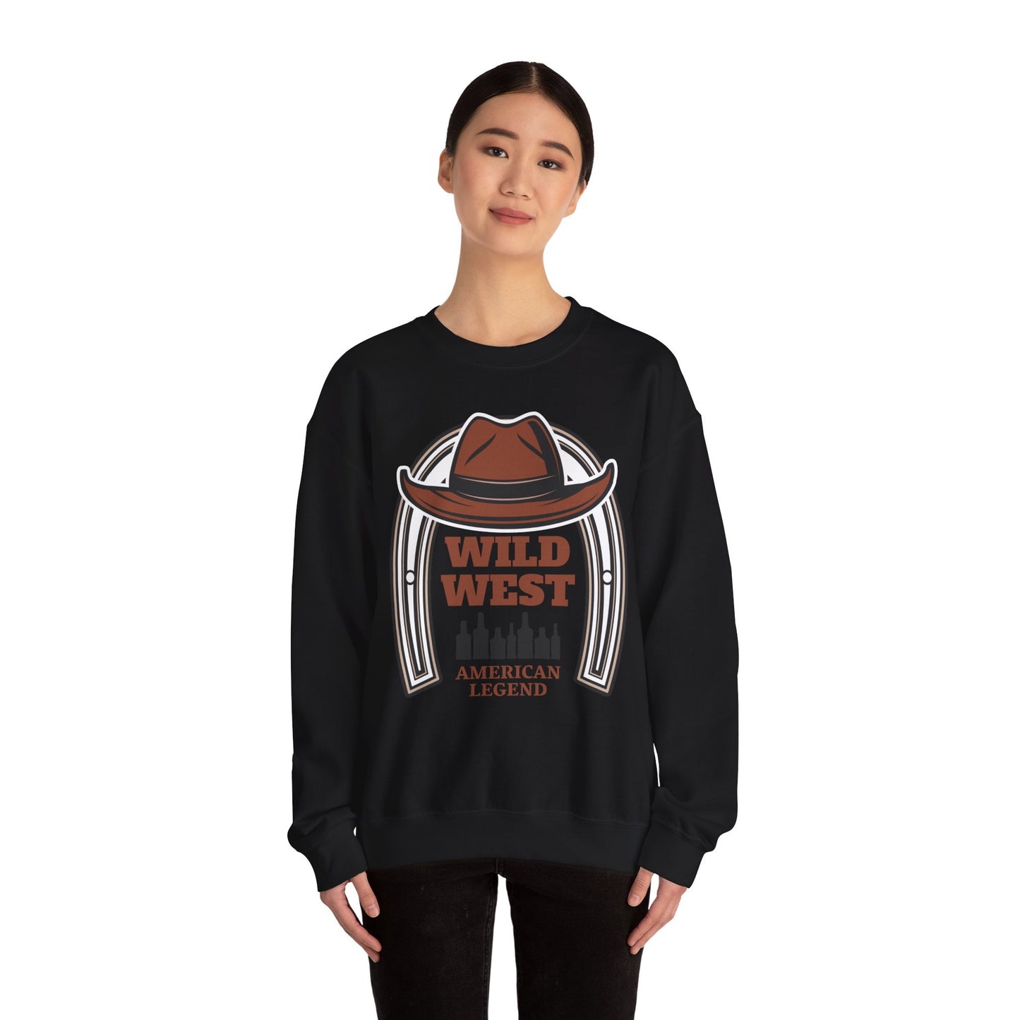Crewneck Sweatshirt - Wild West - American Legend