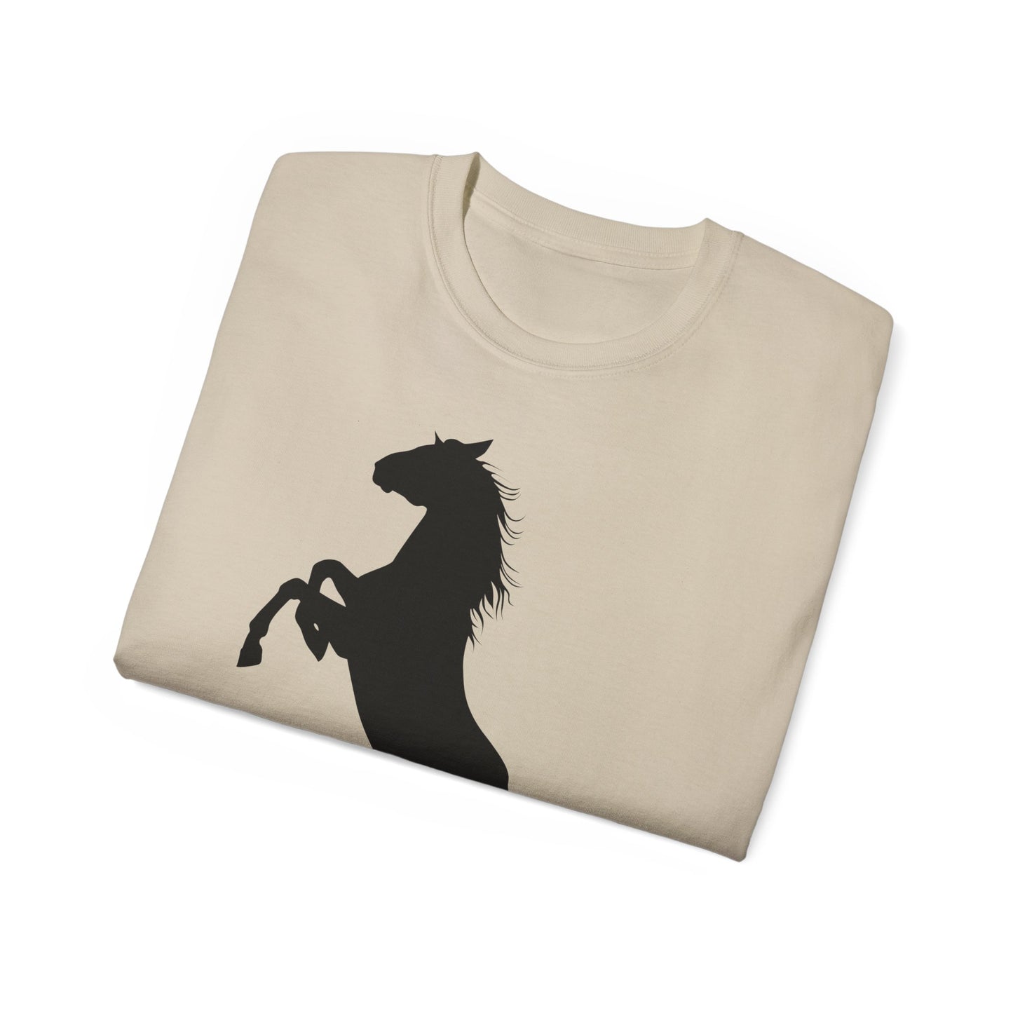 Unisex Ultra Cotton Tee - Wild Horse - Standing 2 Feet X 300