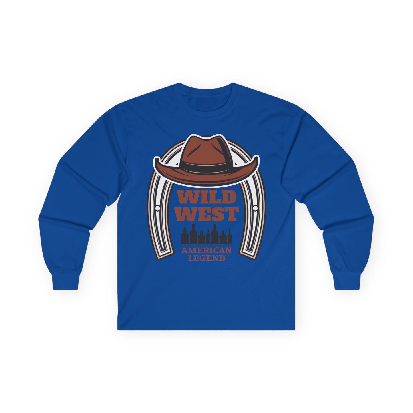 Unisex Ultra Cotton Long Sleeve Tee - Wild West - American Legend
