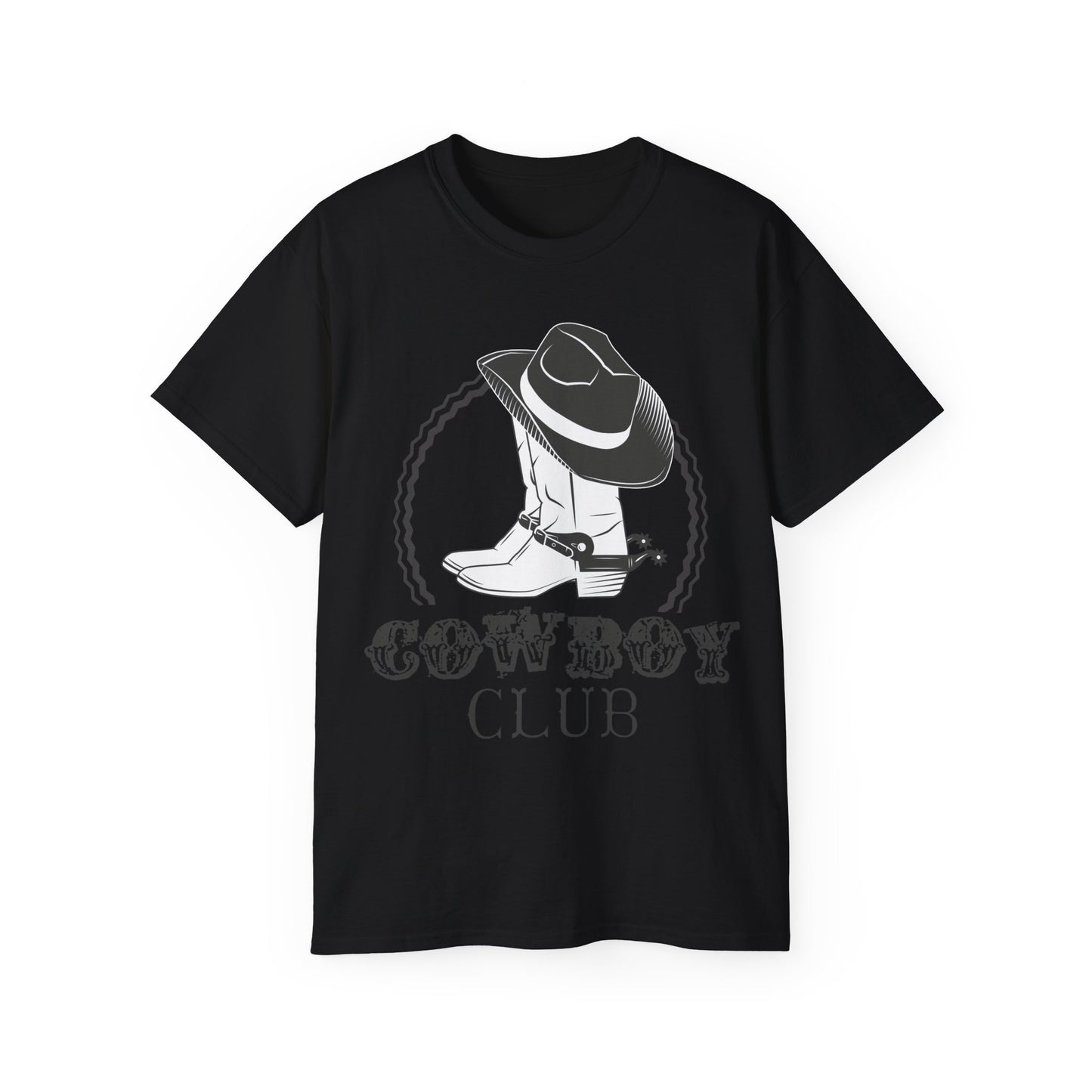 Unisex Ultra Cotton Tee - Cowboy Club