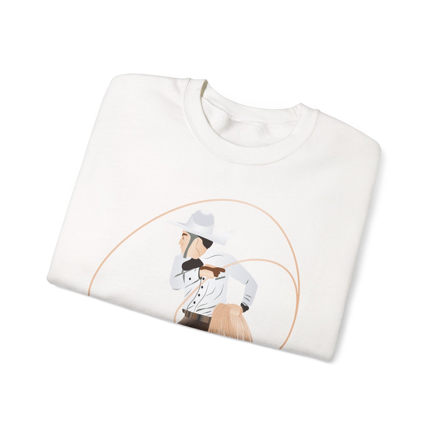 Crewneck Sweatshirt - Rodeo - Mexican Cowboy - Lariat