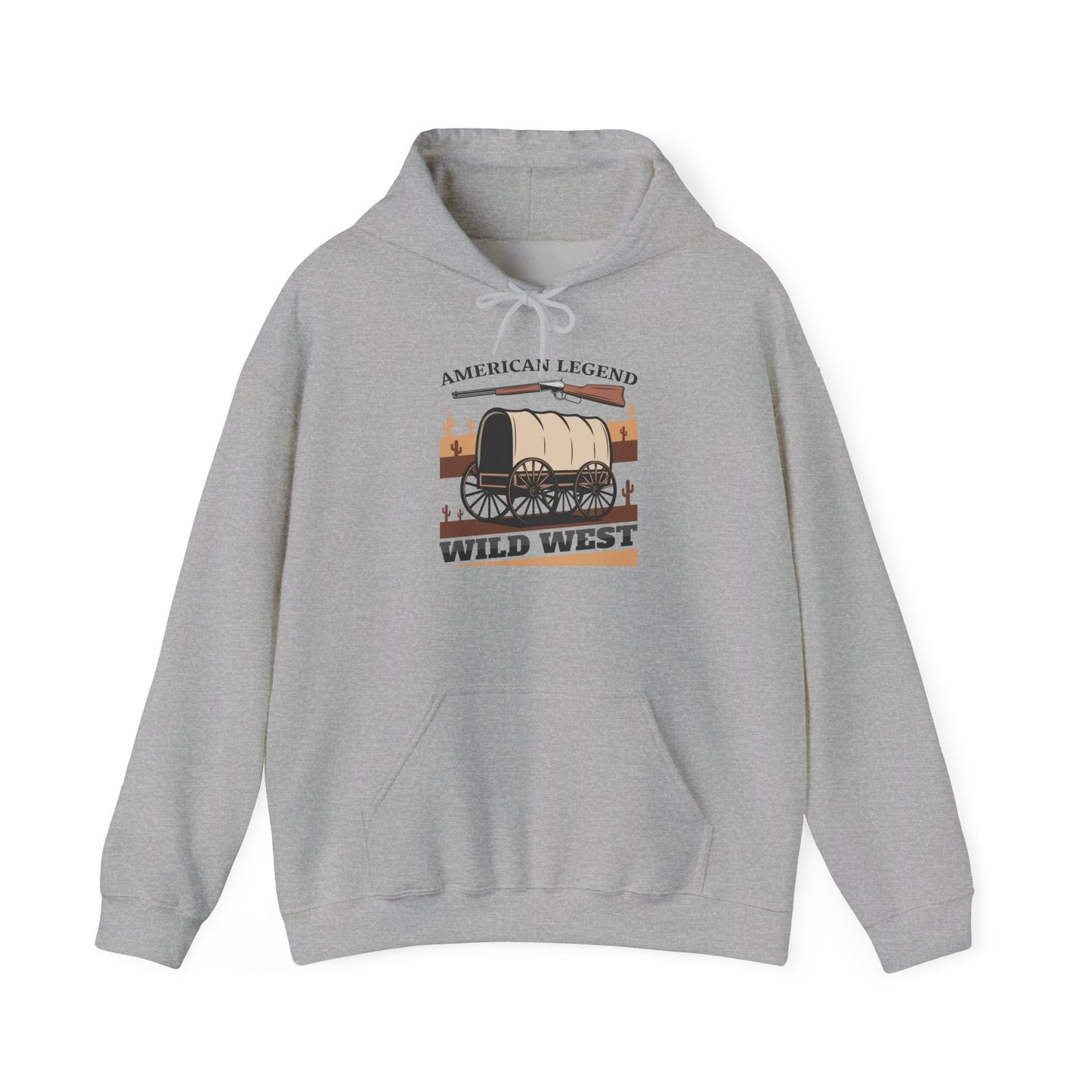 Unisex Hoodie - American Legend - Wild West