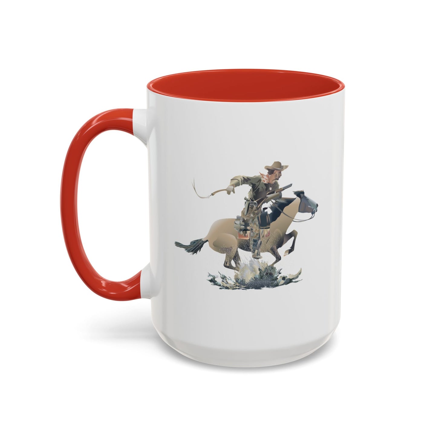 Accent Coffee Mug (11, 15oz) - COWBOY