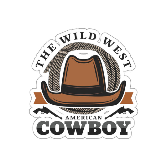 Die-cut stickers - The Wild West - American Cowboy