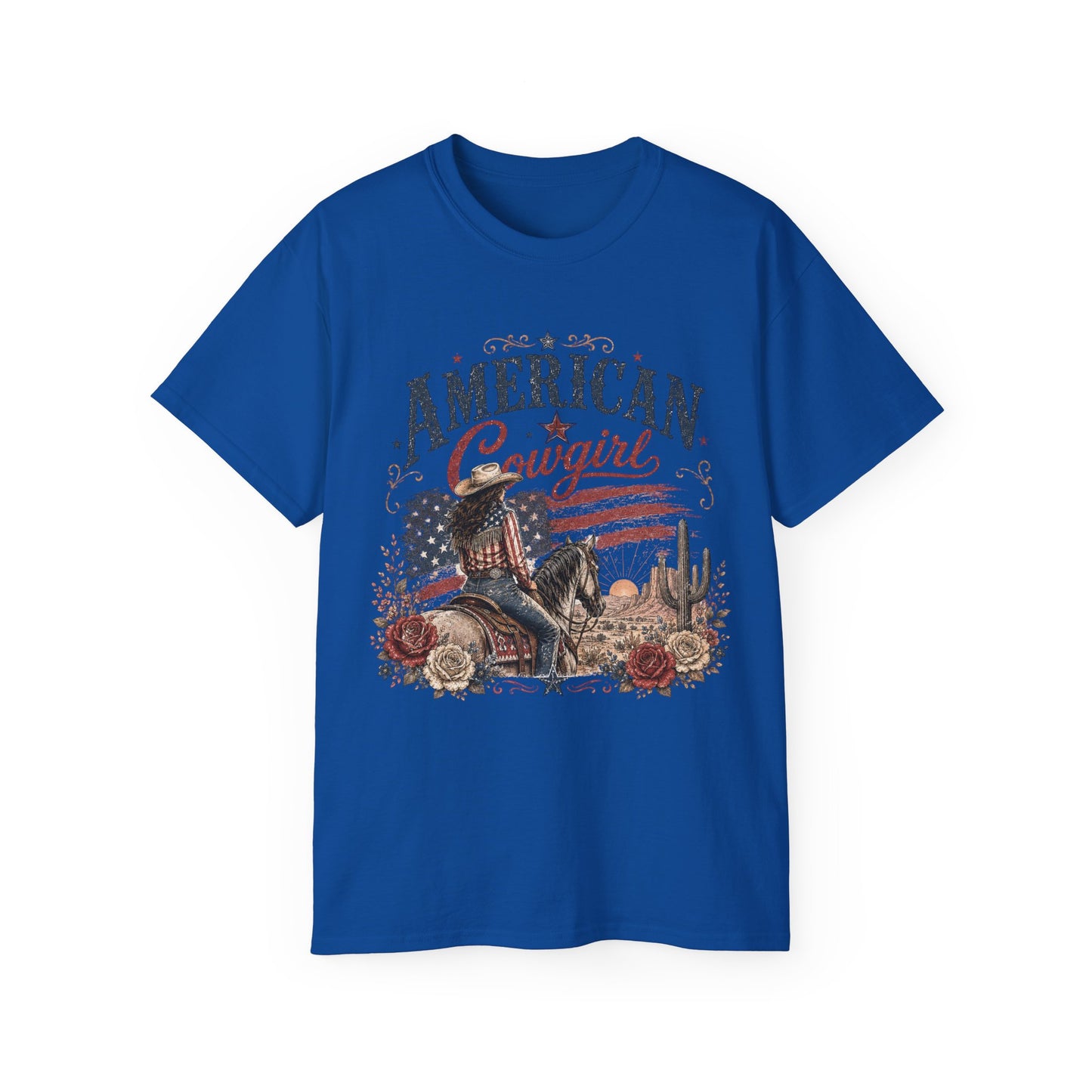 T-Shirt - American cowgirl