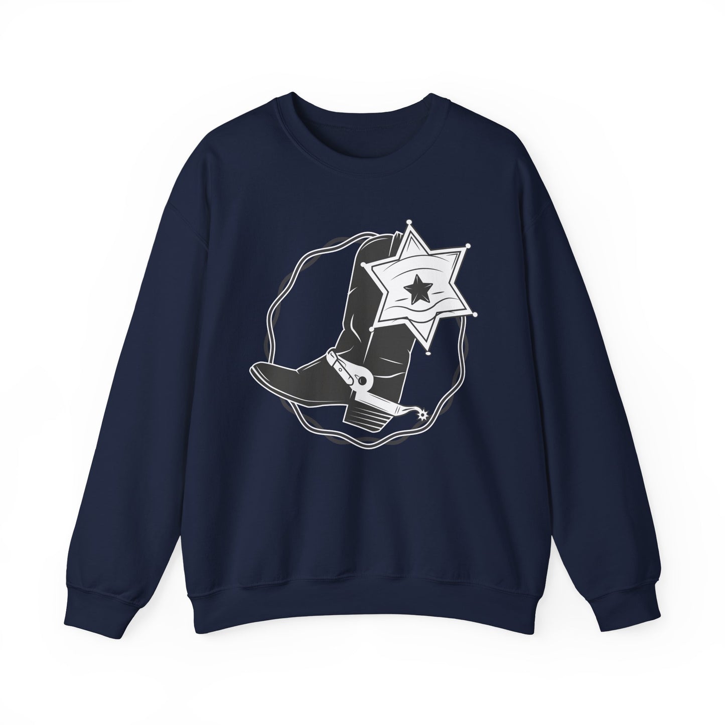 Crewneck Sweatshirt - Boots w Star