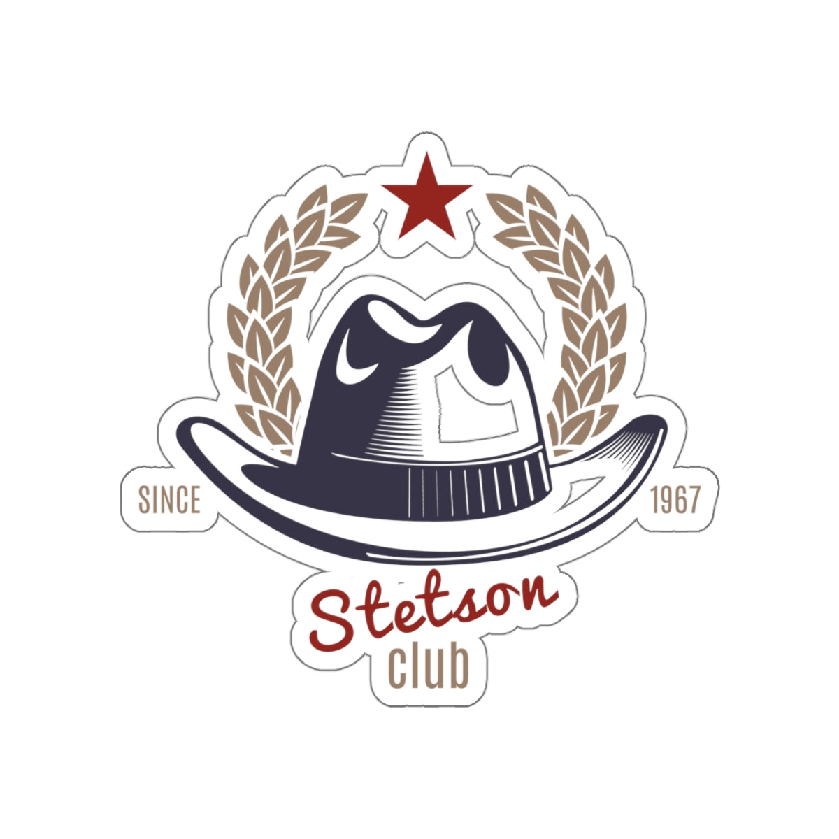 Die-cut stickers - Stetson Club