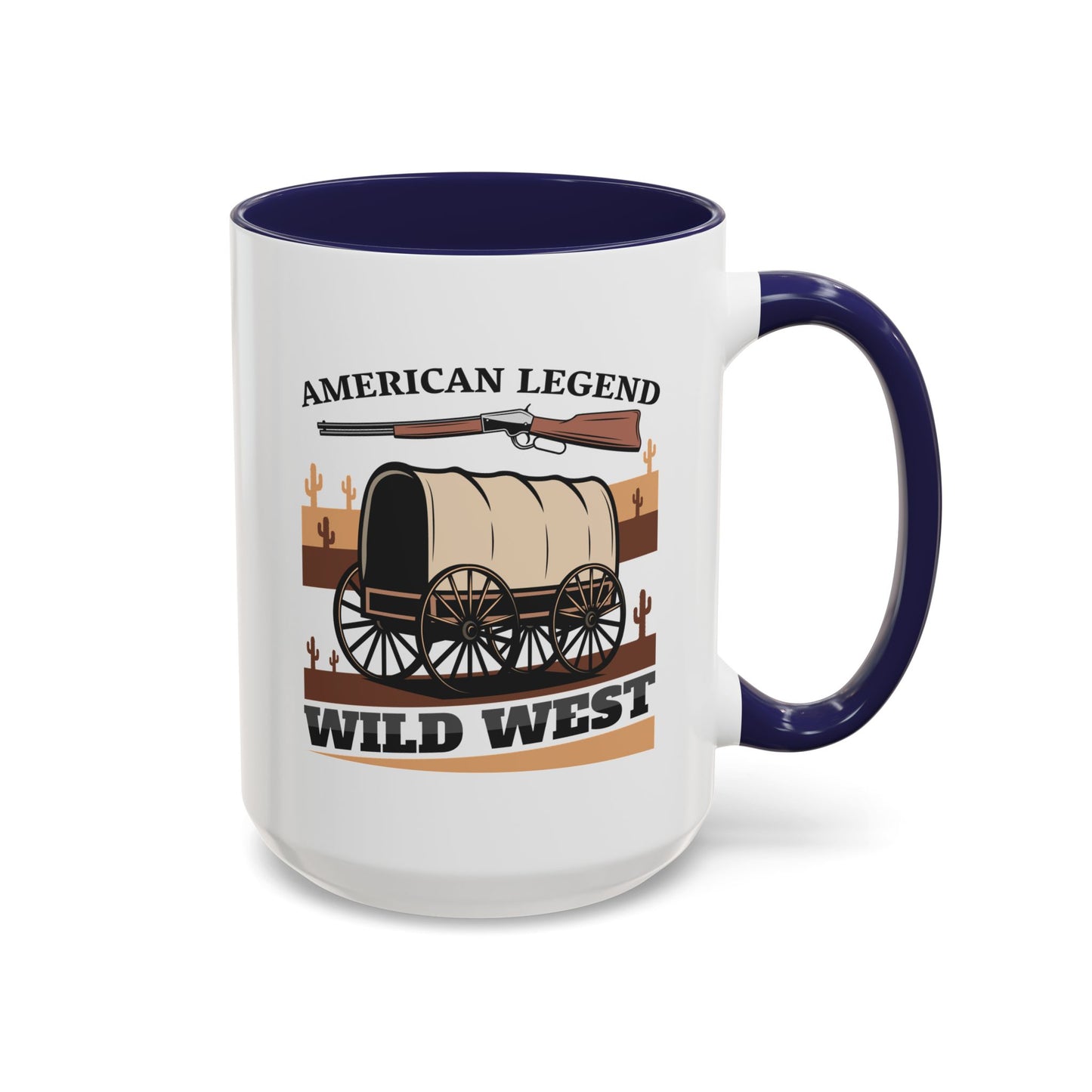 Accent Coffee Mug (11, 15oz) - American Legend - Wild West