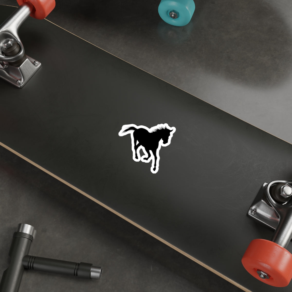 Die-cut stickers - Wild Horse - Running Leaning Left X 300