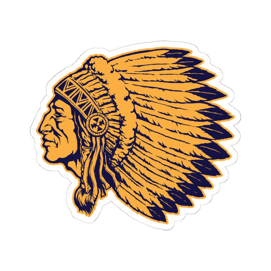 Kiss-Cut Stickers - Indian Chief