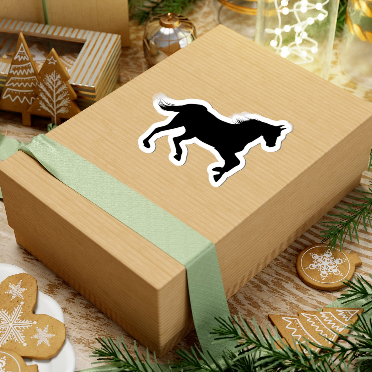 Kiss-Cut Stickers - Wild Horse - Prancing X 300